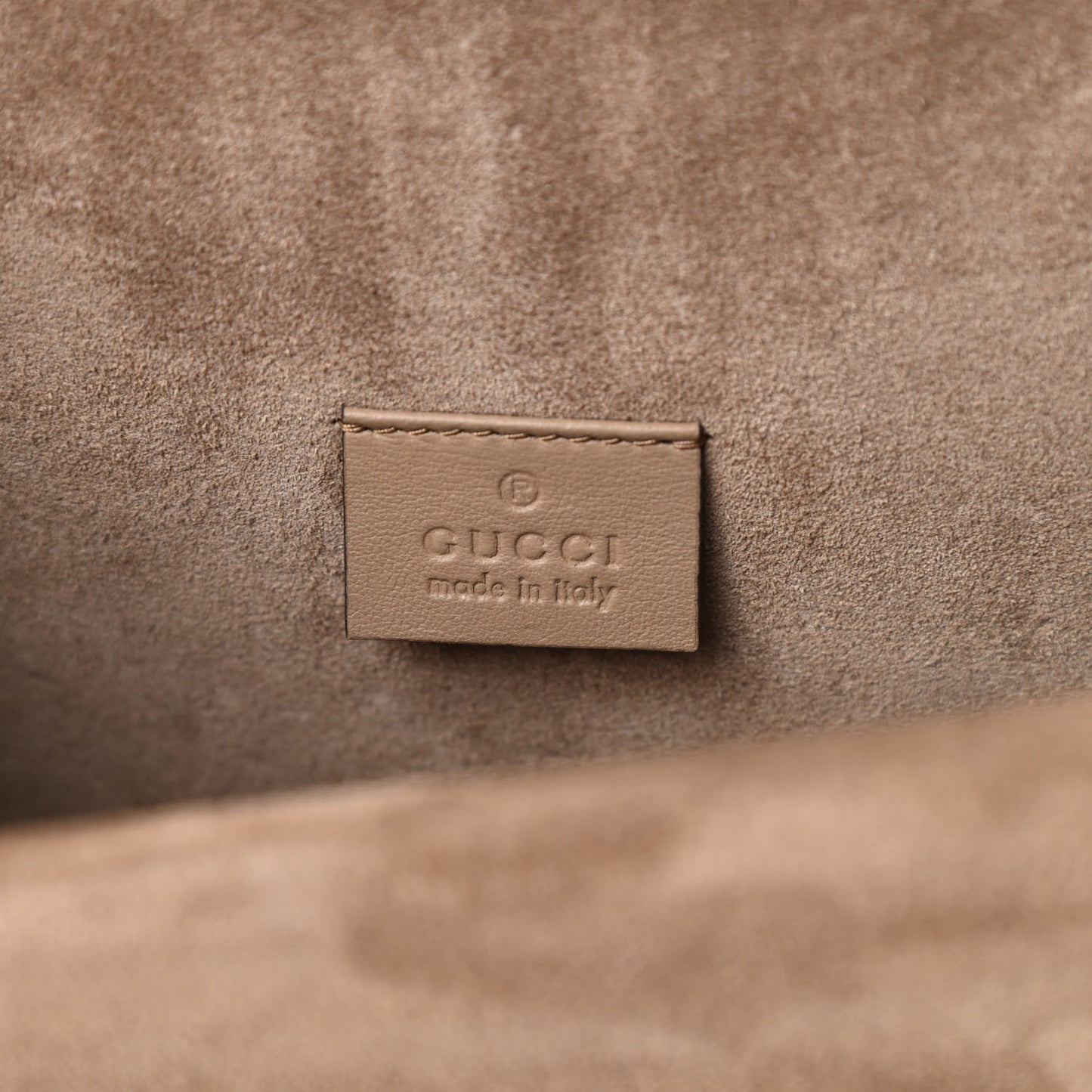 GG Supreme Monogram Mini Dionysus Shoulder Bag Taupe