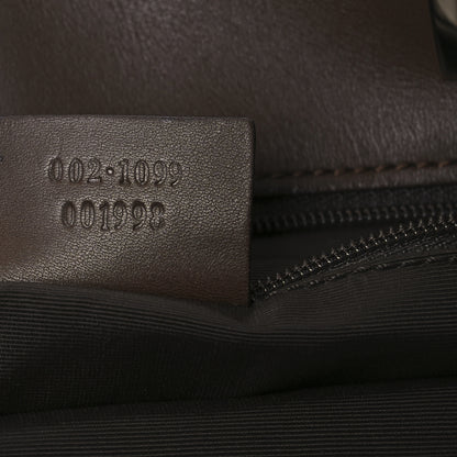 Gucci Monogram Small Bucket Tote Brown 7 of 14