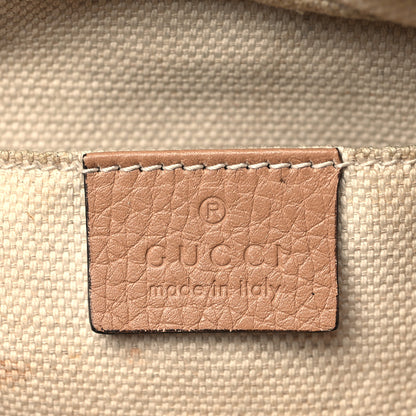 Gucci Pebbled Calfskin Small Soho Disco Bag Camelia 5 of 16