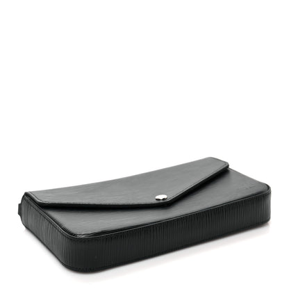 Louis Vuitton Epi Pochette Felicie Black 5 of 9