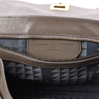 Proenza Schouler Lambskin Tiny PS1 Satchel Smoke 7 of 14