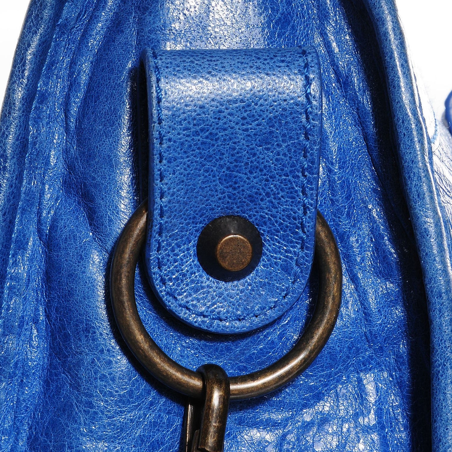 Balenciaga Chevre Classic Hardware City French Bleu 14 of 15