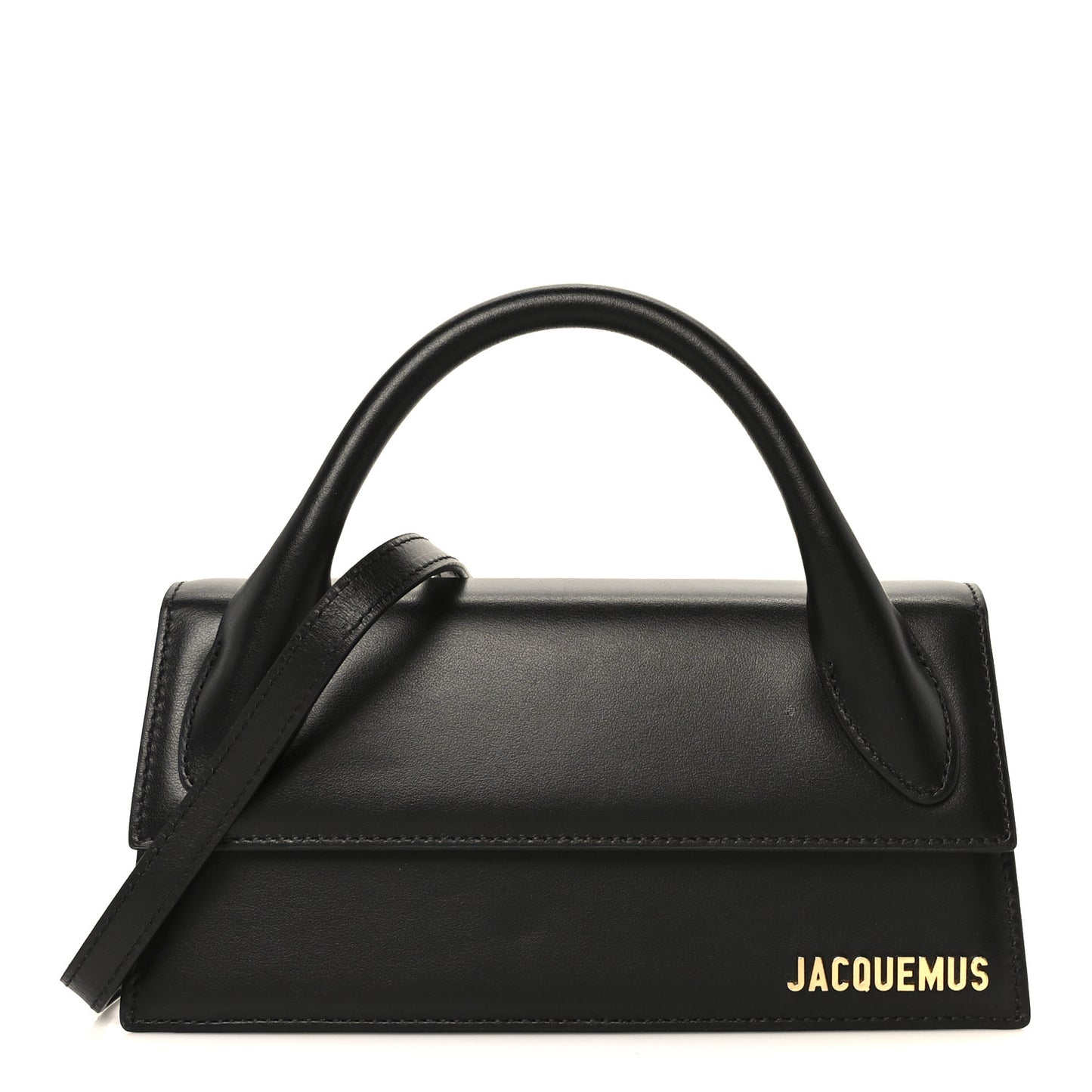 Smooth Calfskin Le Chiquito Long Black