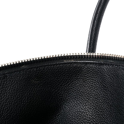 Saint Laurent Grained Calfskin Medium Souple Sac De Jour Duffle Black 27 of 33