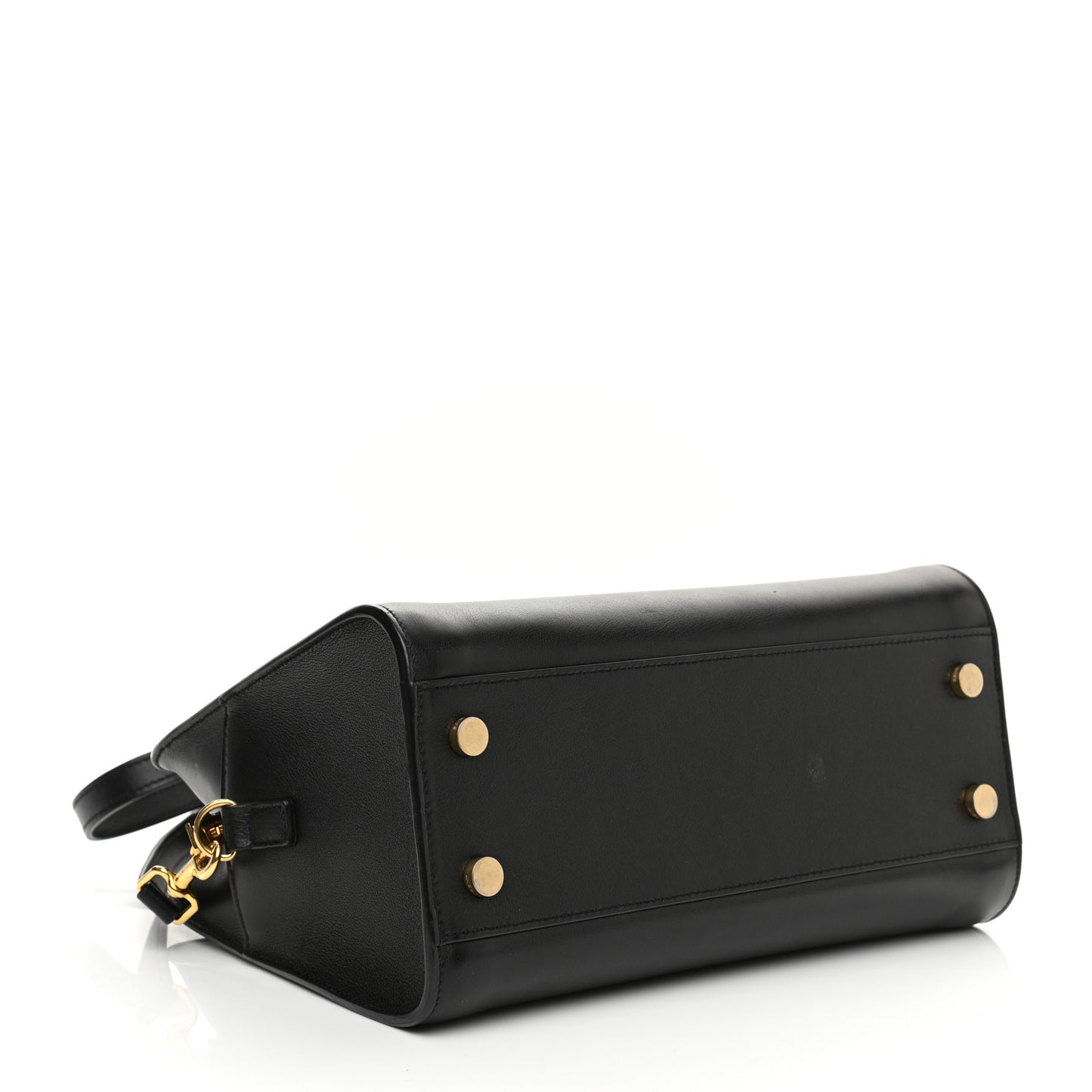 Calfskin Monogram Baby Cabas Black