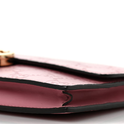 Gucci Guccissima Icon Chain Wallet Carmine Rose 8 of 8