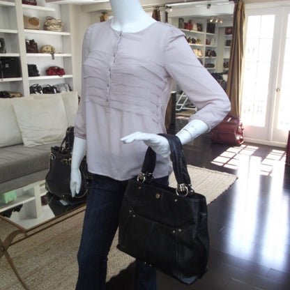 Saint Laurent Chevre Ritz Tote Black 2 of 11