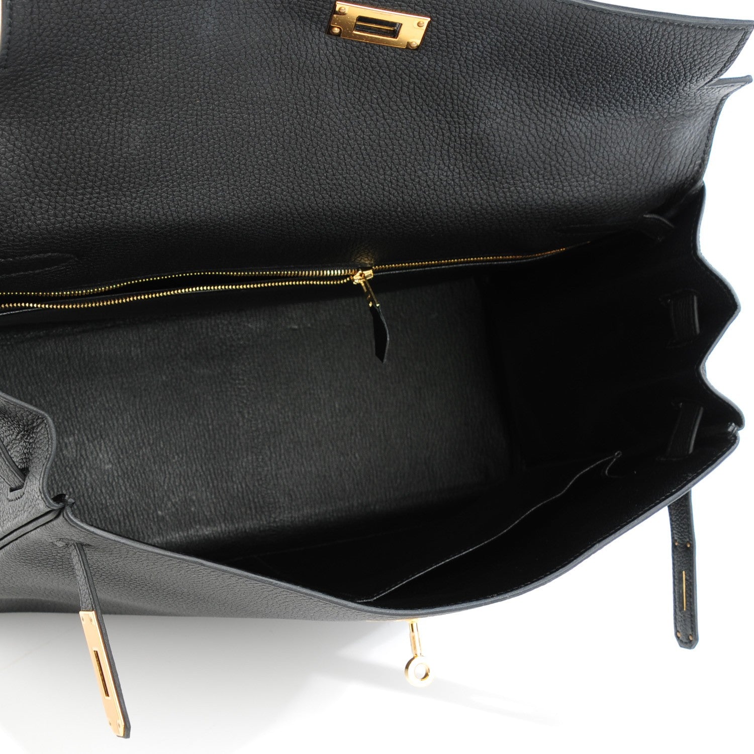 Hermes Togo Kelly Retourne 35 Black 7 of 22