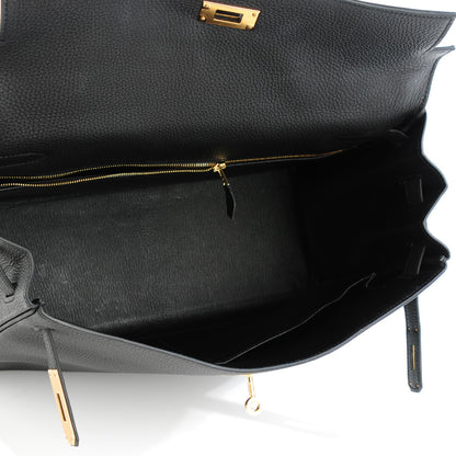 Hermes Togo Kelly Retourne 35 Black 7 of 22