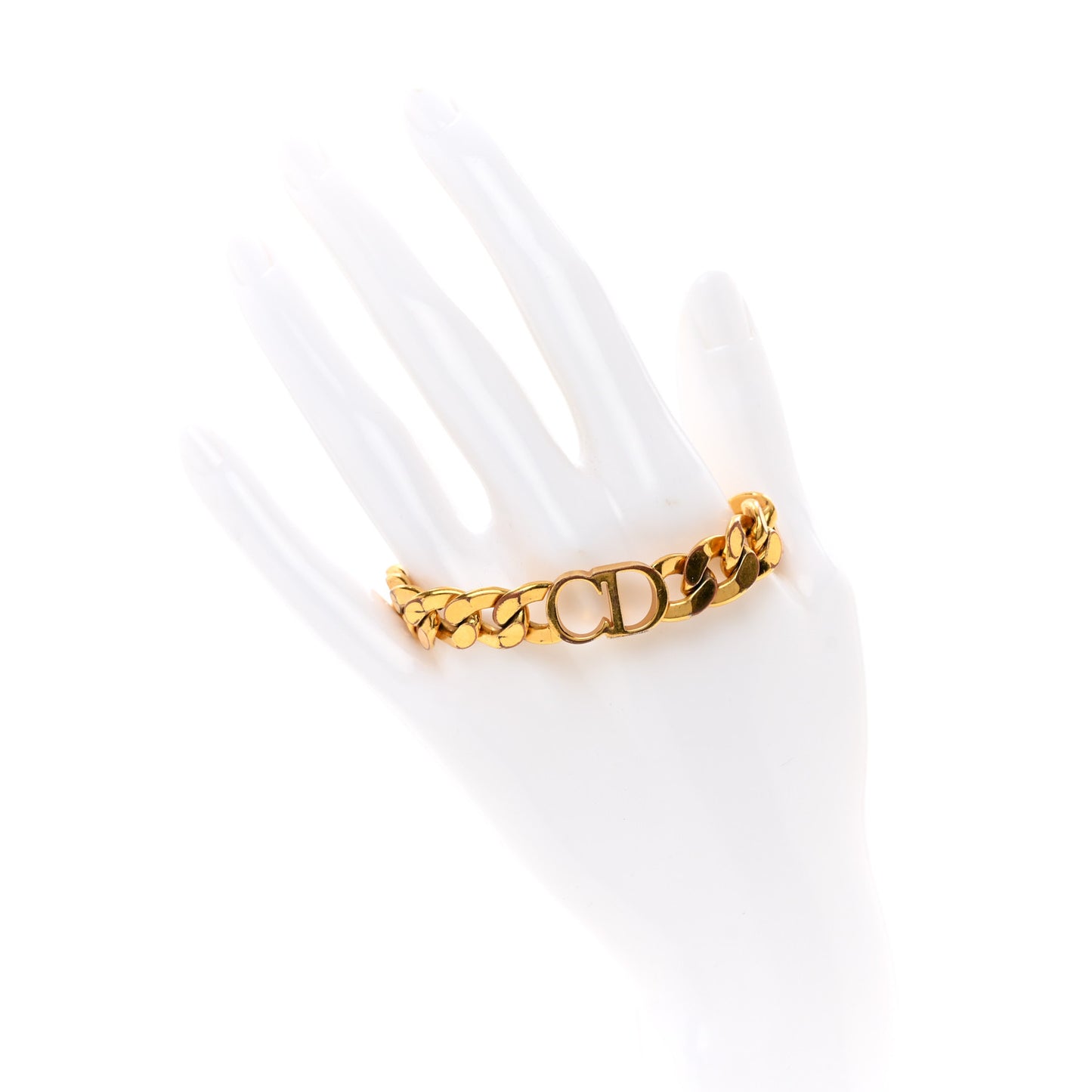 Metal Danseuse Etoile Chain Bracelet Gold