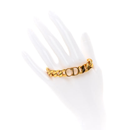 Christian Dior Metal Danseuse Etoile Chain Bracelet Gold 2 of 4