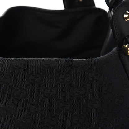 Gucci Monogram Medium Pelham Shoulder Bag Black 12 of 13