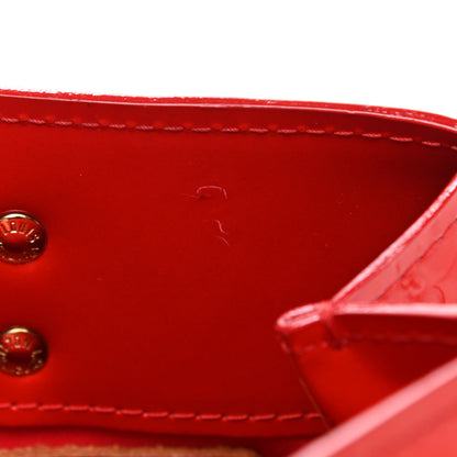 Louis Vuitton Vernis Reade PM Rouge 9 of 13