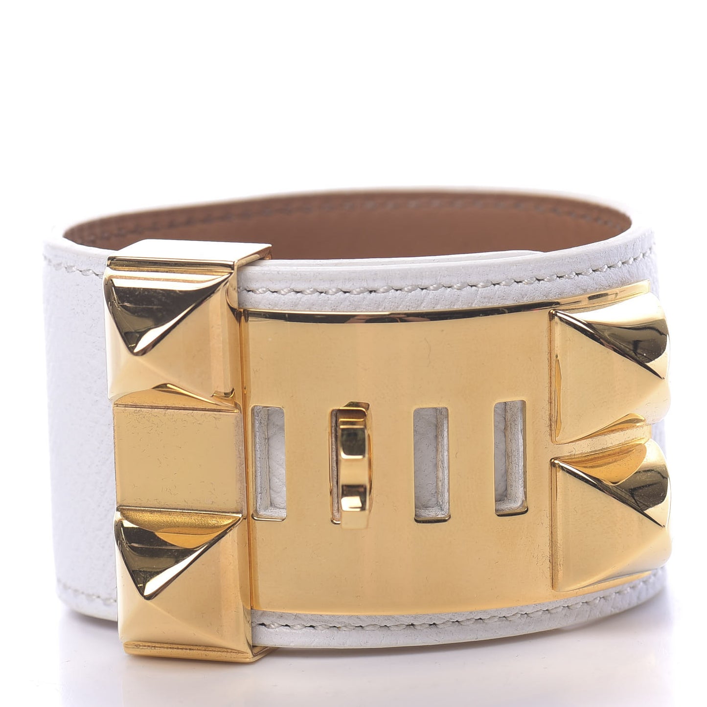 Epsom Collier de Chien CDC Bracelet S White