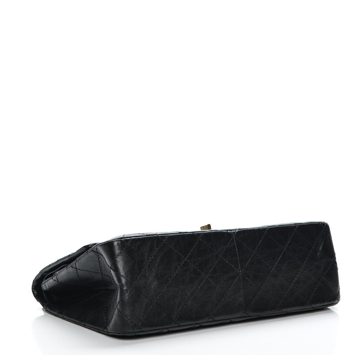 Chanel Aged Calfskin Quilted 2.55 Reissue 226 Flap Black 4 of 7