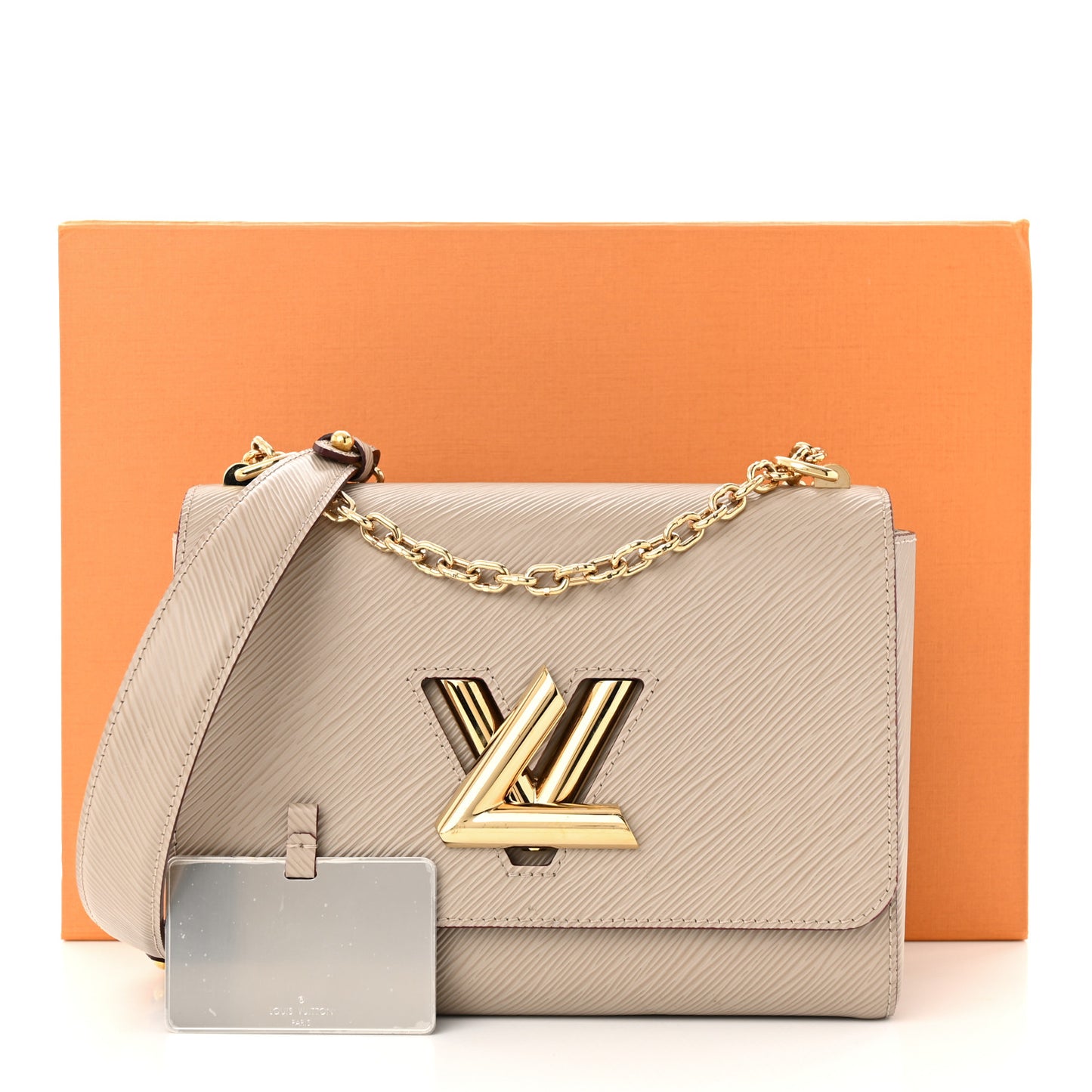 Epi Twist Shoulder Bag MM Galet