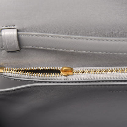 Celine Box Calfskin Medium Classic Box Flap Bag Cloud 10 of 10