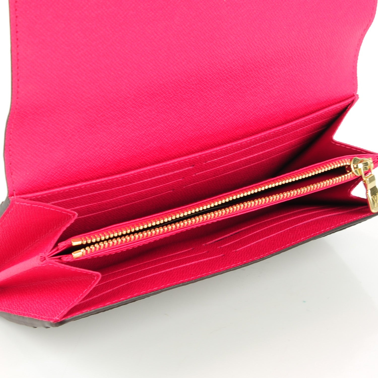 Louis Vuitton Monogram 2015 Christmas Animation Sarah Wallet Hibiscus 5 of 7