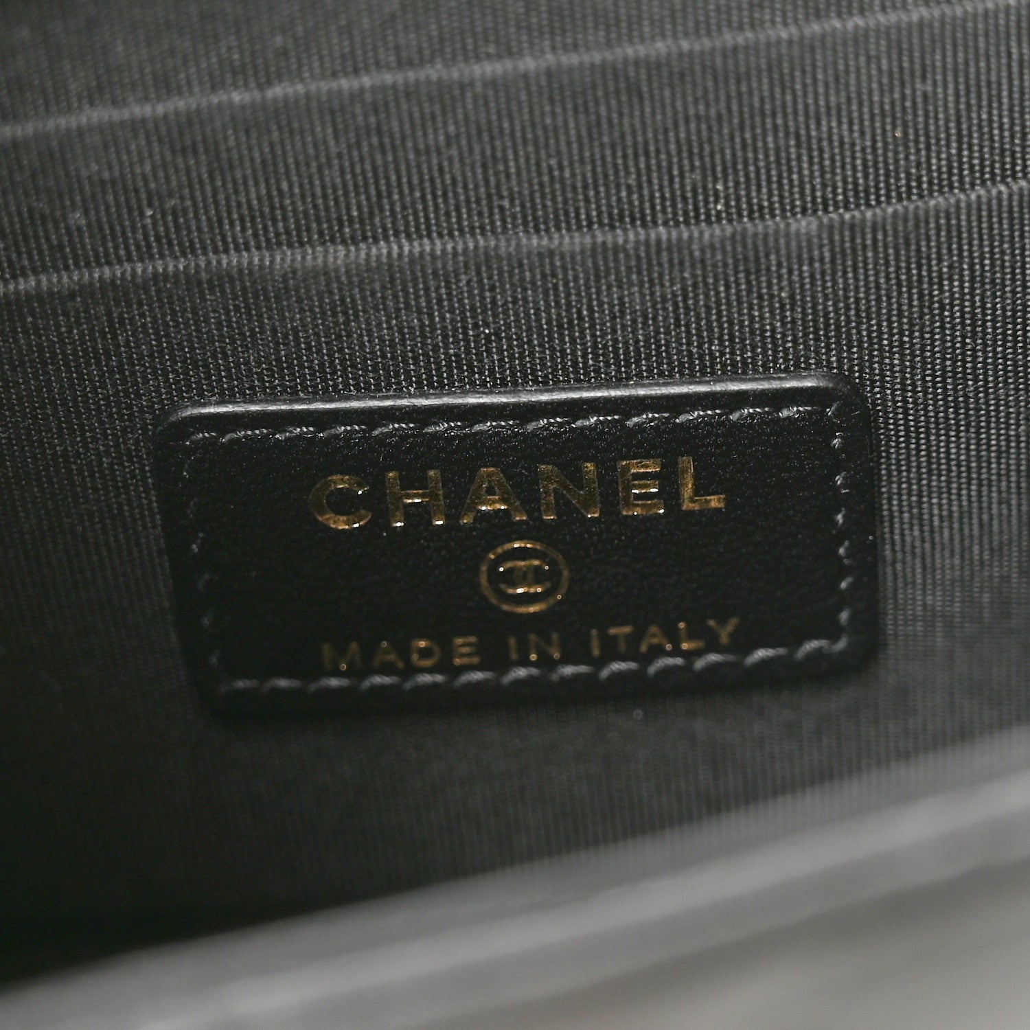 Chanel Lambskin Quilted Mini Trendy CC Chain Wallet Black 6 of 10