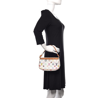 Louis Vuitton Monogram Multicolor Pochette Accessories White 2 of 14