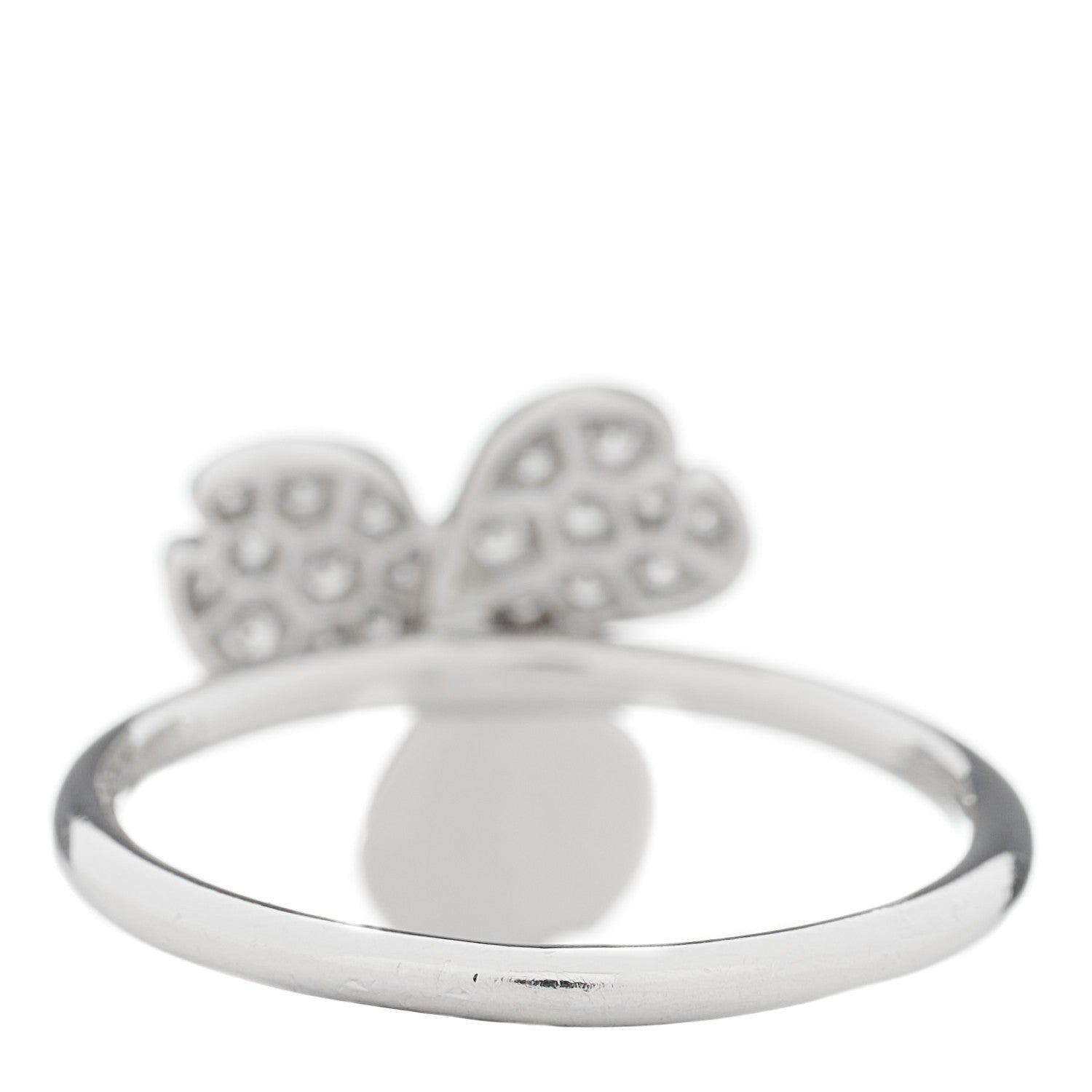 Tiffany Platinum Diamond Paper Flowers Ring 53 6.5 3 of 6