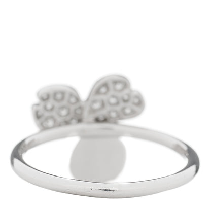 Tiffany Platinum Diamond Paper Flowers Ring 53 6.5 3 of 6