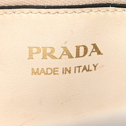 Prada Saffiano Cuir Calfskin Small Monochrome Top Handle Tote White 6 of 13