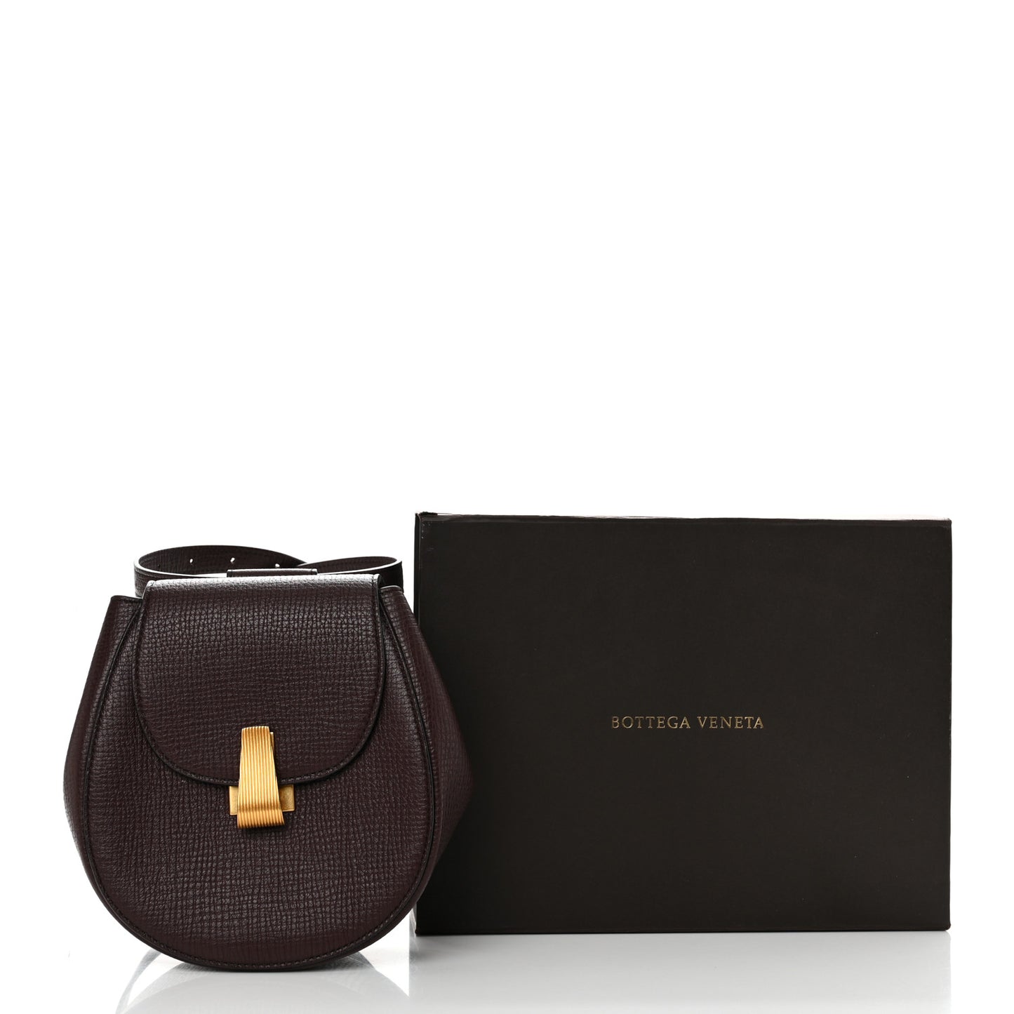 Palmellato Calfskin Rounded Belt Bag Oxblood