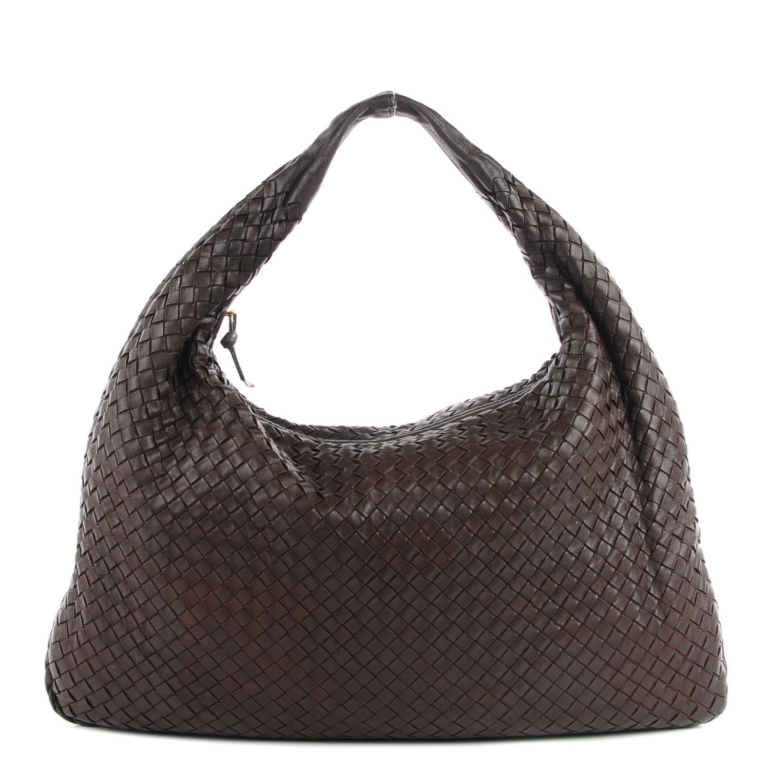 Bottega Veneta Nappa Intrecciato Large Veneta Hobo Ebano 1 of 8