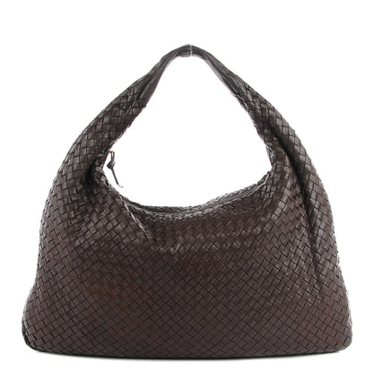 Bottega Veneta Nappa Intrecciato Large Veneta Hobo Ebano 1 of 8