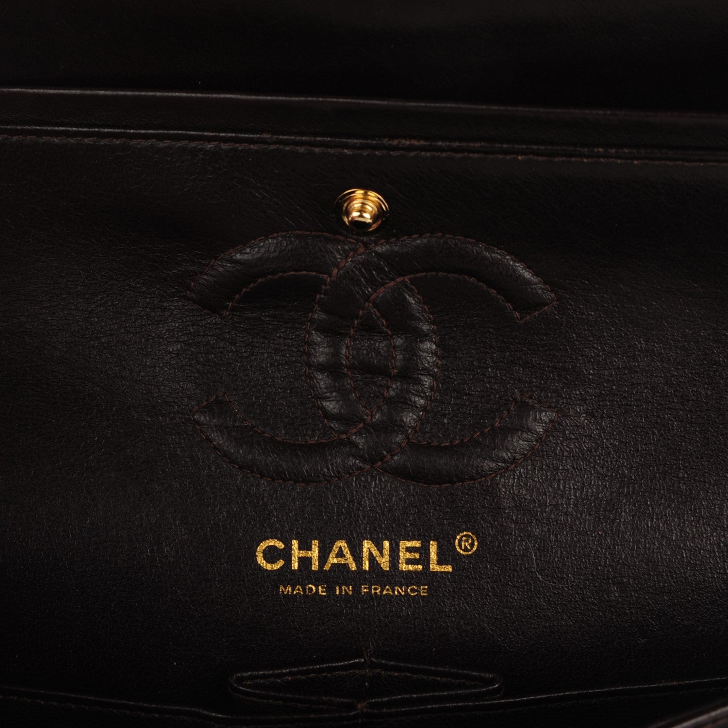 Chanel Tweed Quilted Small Double Flap Blue 8 of 13