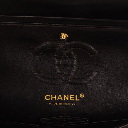 Chanel Tweed Quilted Small Double Flap Blue 8 of 13