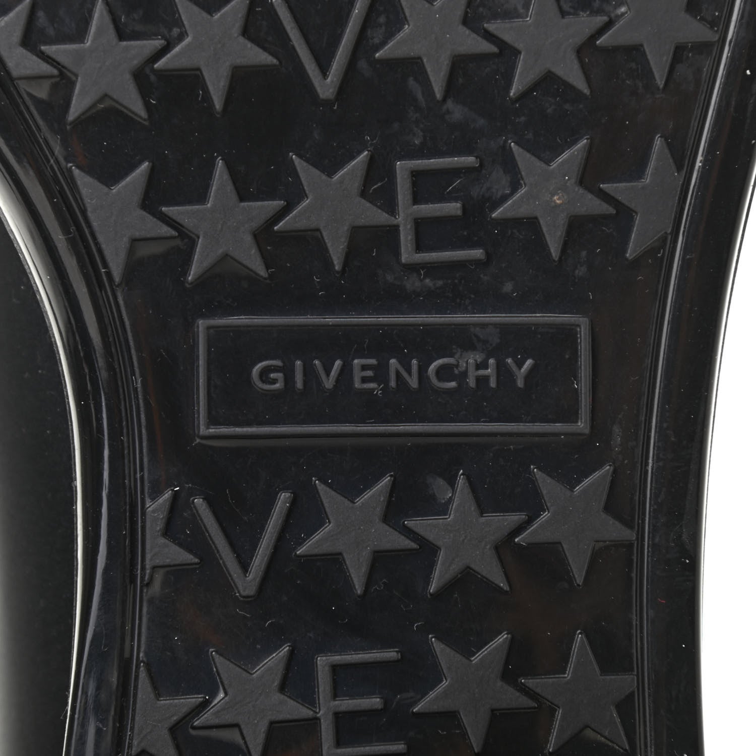 Givenchy Knit Rubber Storm Over The Knee Boots 36 Black 6 of 9