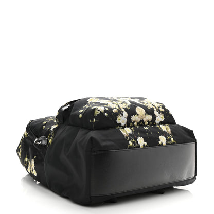 Givenchy Nylon Calfskin Baby's Breath Print Backpack Black 4 of 14