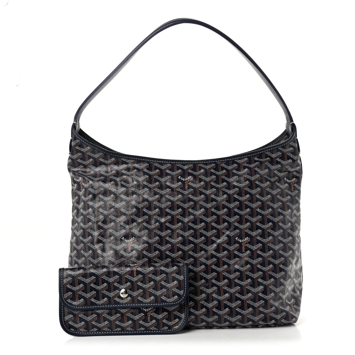 Goyard Goyardine Boheme Hobo Navy Blue 5 of 19