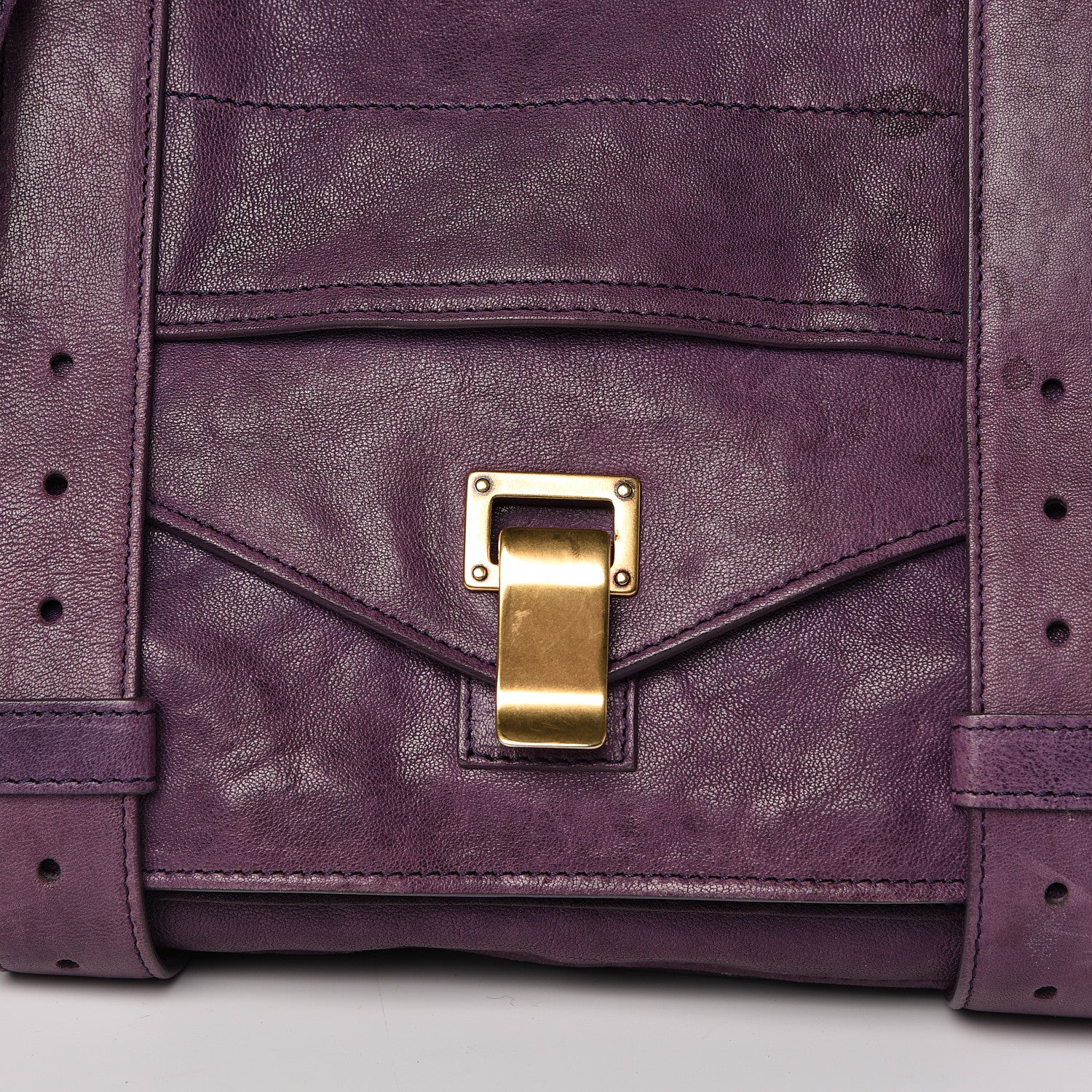 Proenza Schouler Lambskin Medium PS1 Satchel Veruca Salt 9 of 18