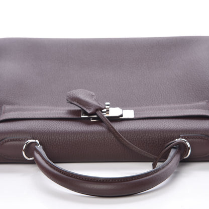 Hermes Togo Kelly Retourne 32 Chocolate 14 of 39