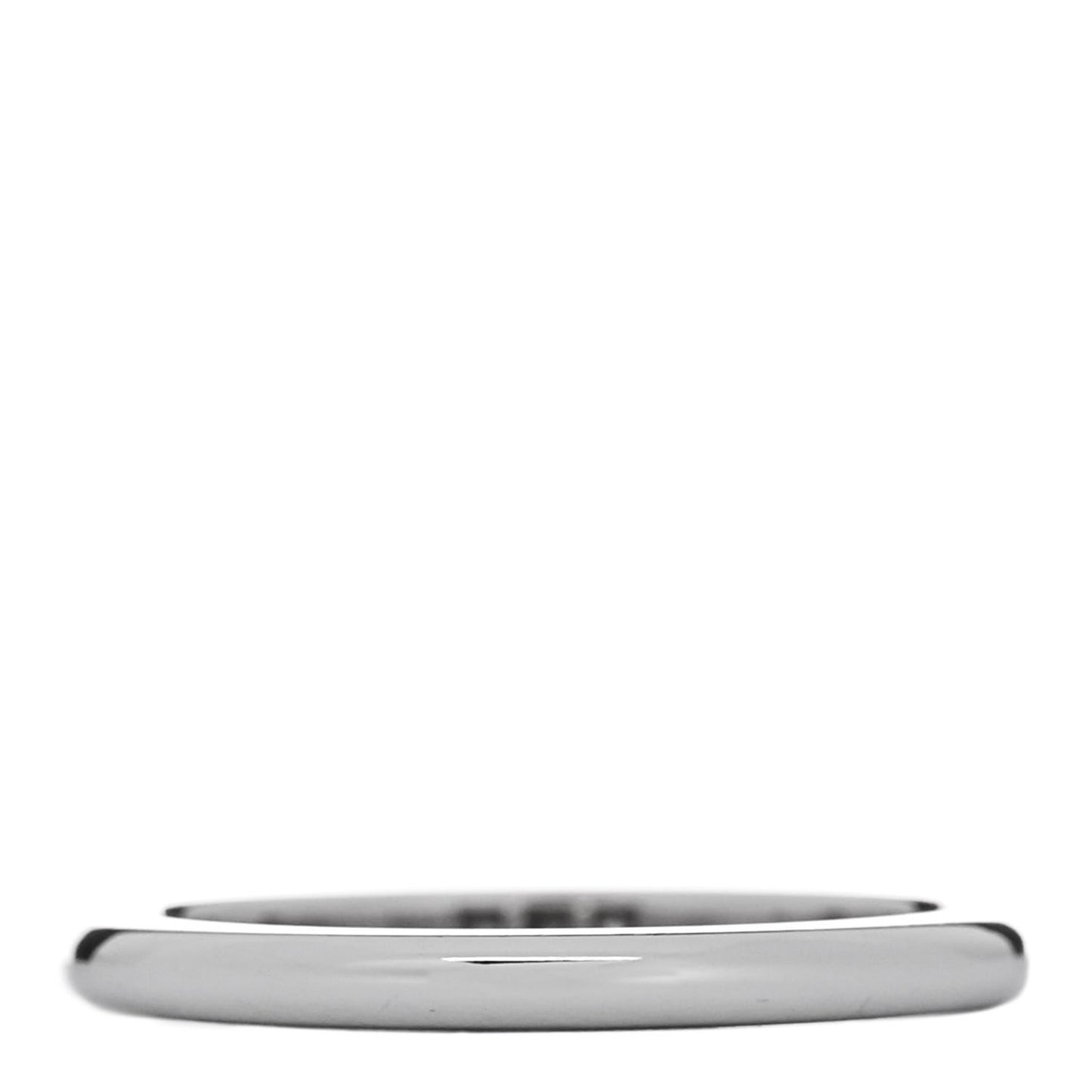 Platinum Diamond 2mm Classic Wedding Band Ring 50 5.5