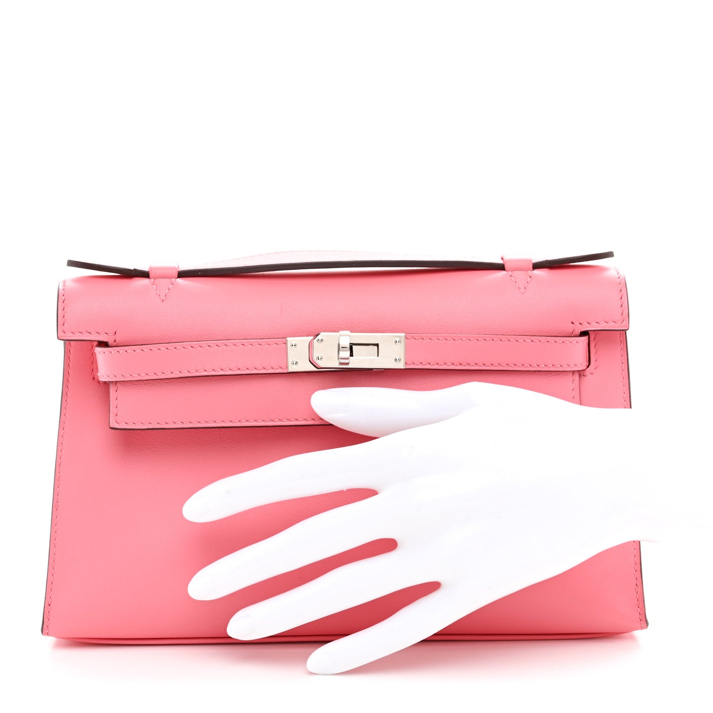 Swift Kelly Pochette Clutch Rose Ete