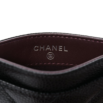Chanel Caviar Quilted Card Holder Black 6 of 9
