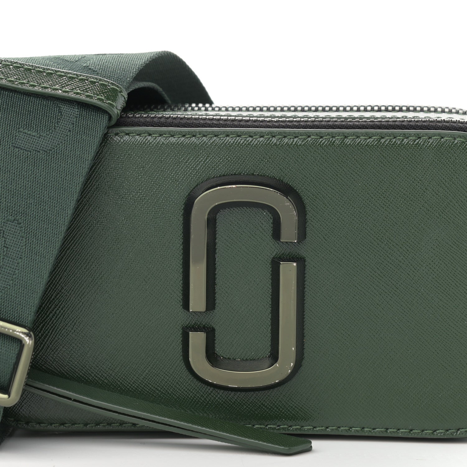 Marc Jacobs Saffiano Small Snapshot Camera Bag Olive Green 9 of 12