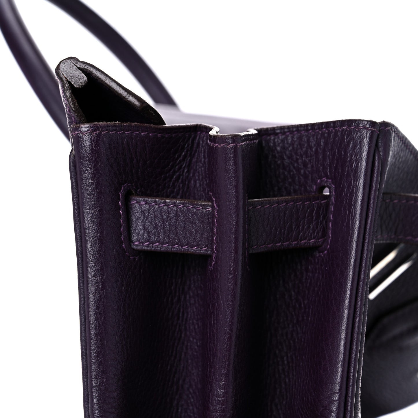 Taurillon Clemence Birkin 40 Raisin