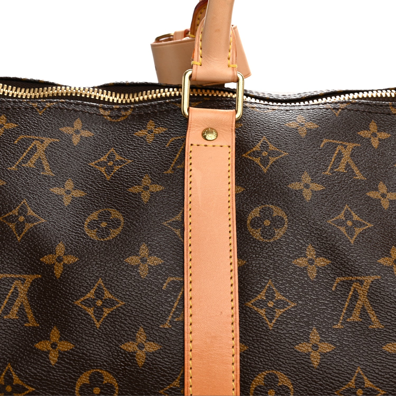 Louis Vuitton Monogram Keepall Bandouliere 55 14 of 16