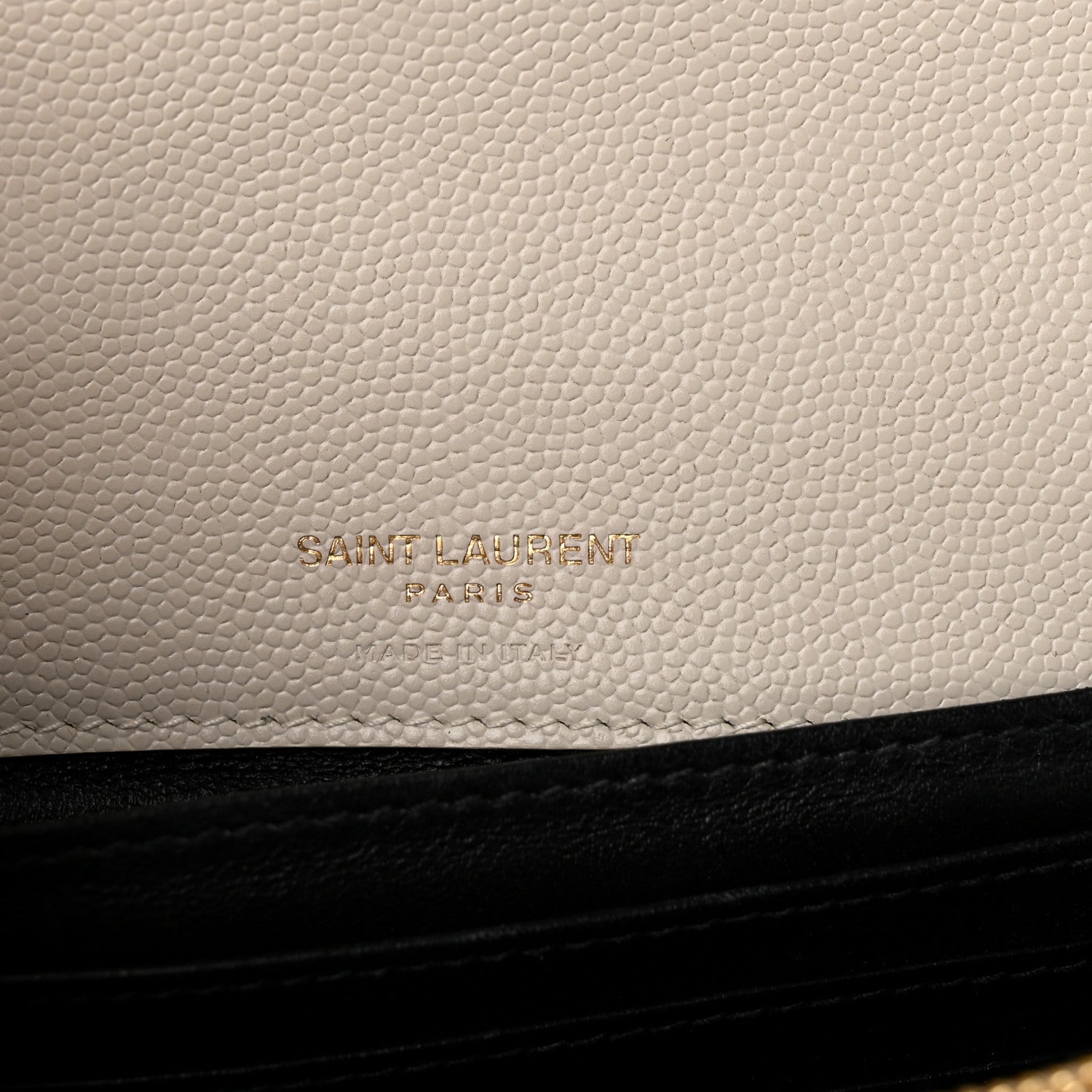 Saint Laurent Grain De Poudre Monogram Kate Belt Bag Crema Soft 5 of 8