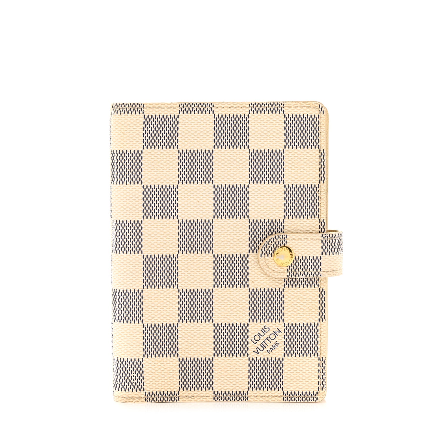 Damier Azur Small Ring Agenda Cover