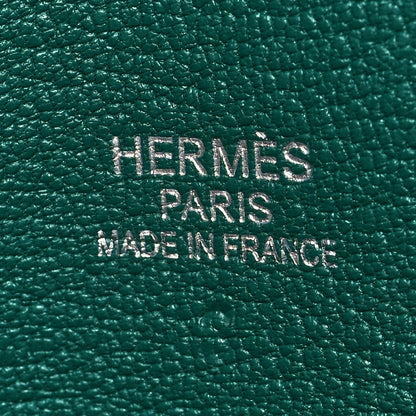 Hermes Taurillon Clemence Jypsiere 34 Malachite 5 of 11
