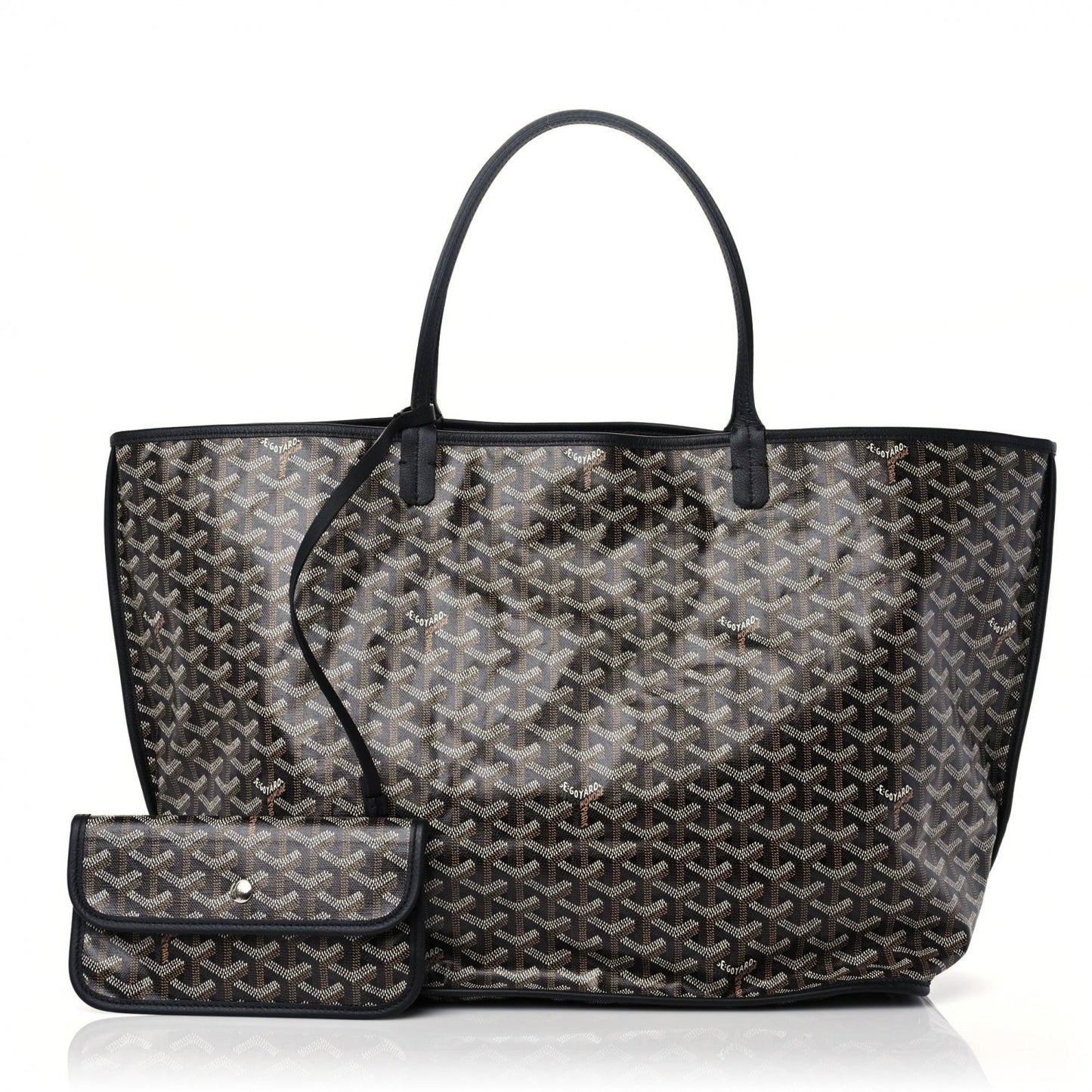 Goyardine Reversible Anjou GM Black