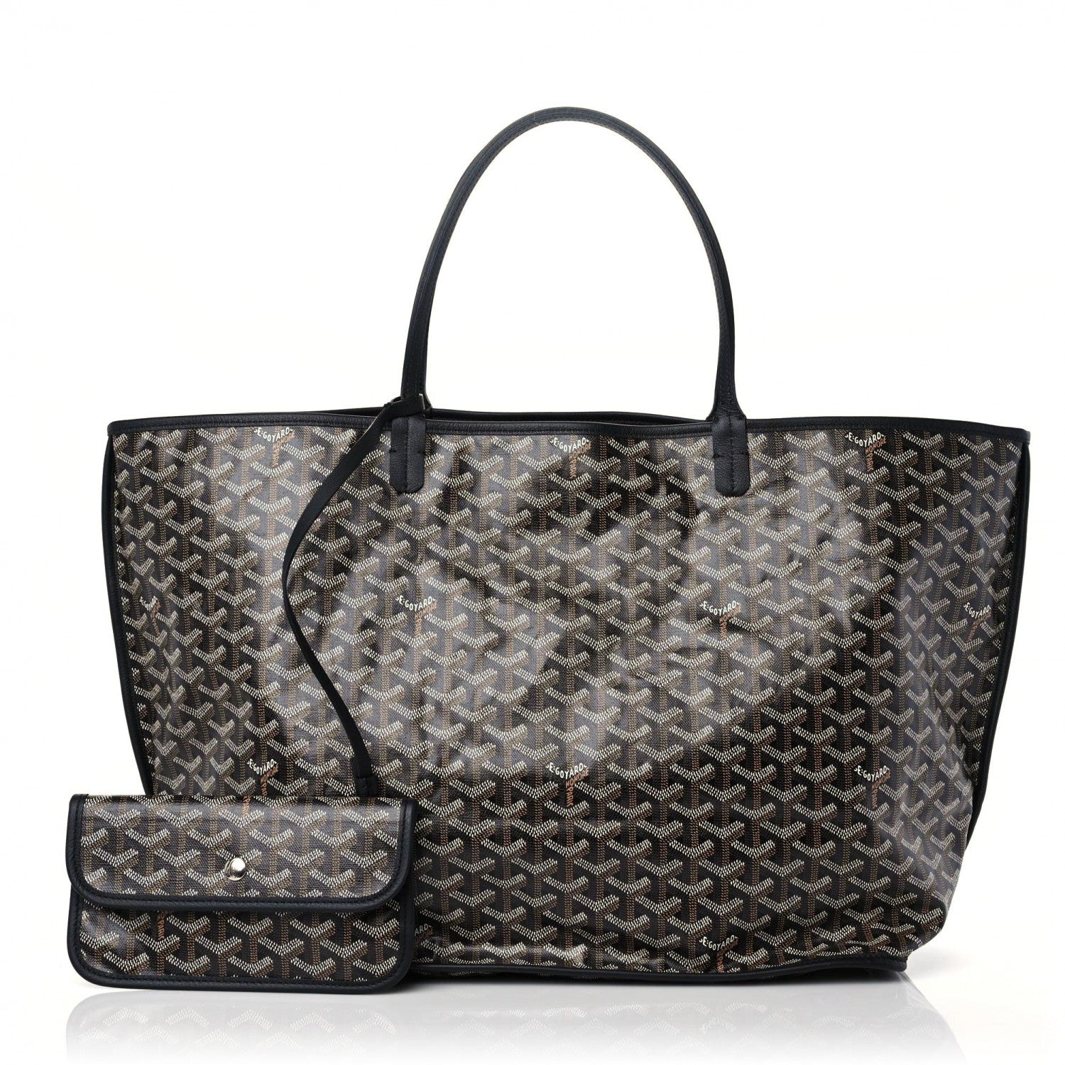 Goyard Goyardine Reversible Anjou GM Black 1 of 14