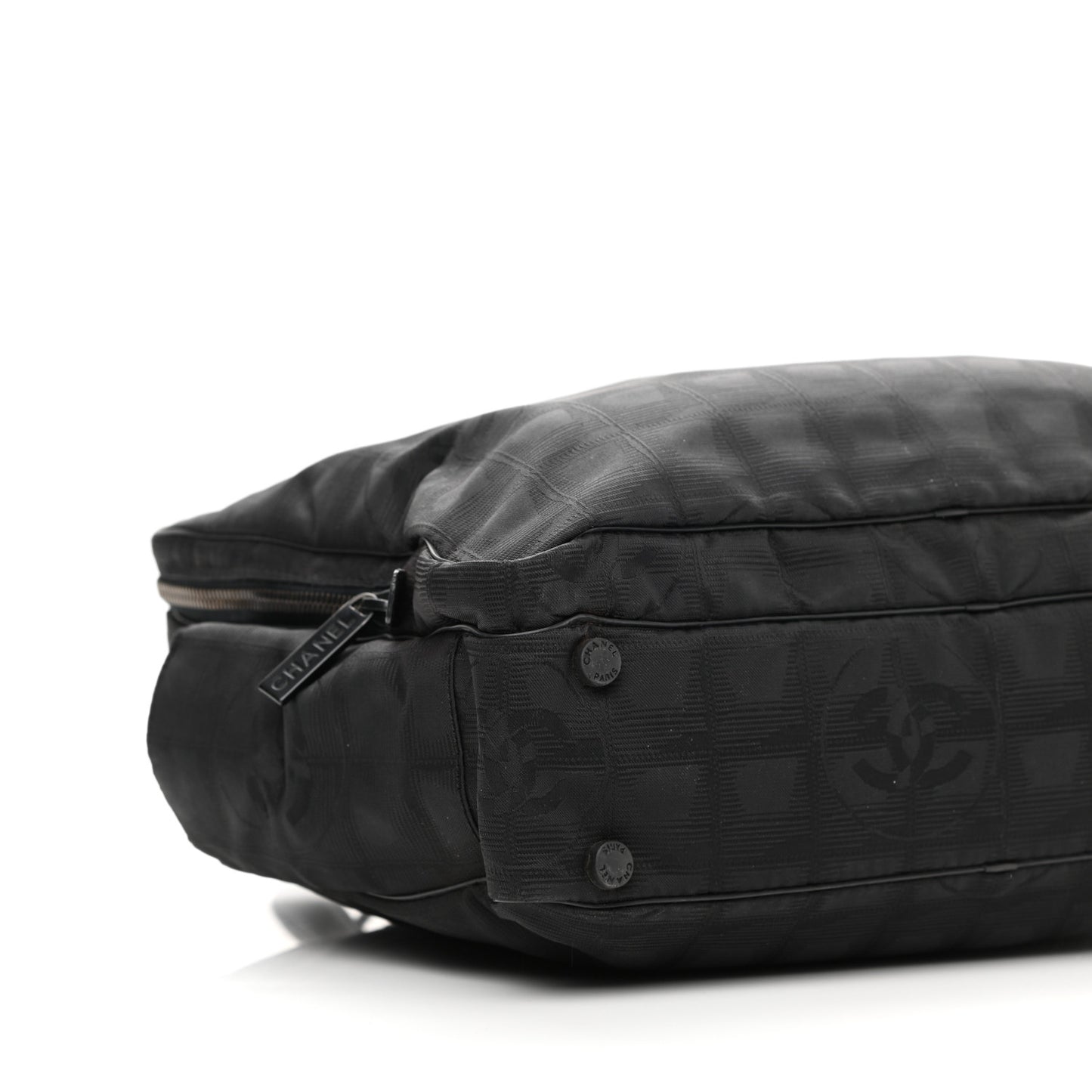 Nylon Travel Tote Black