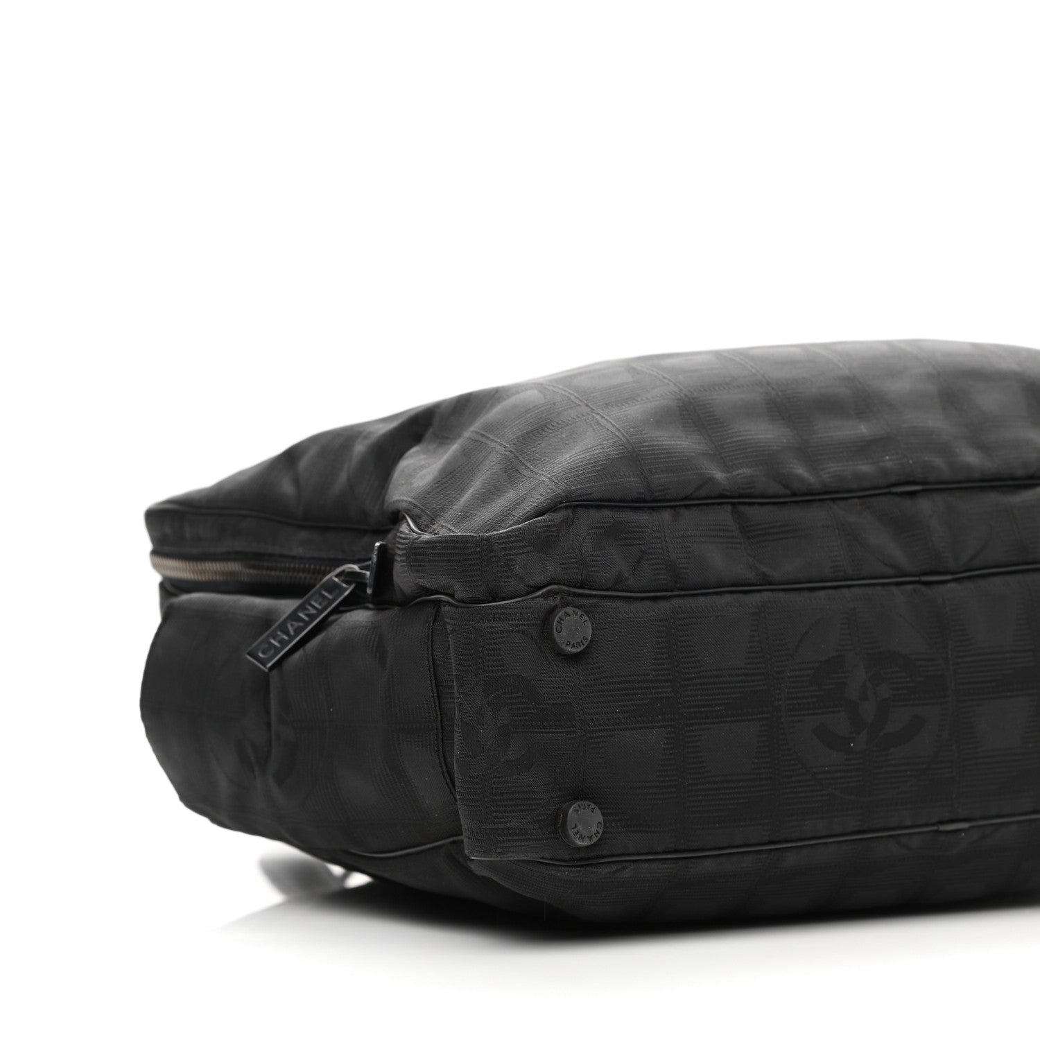 Chanel Nylon Travel Tote Black 9 of 11